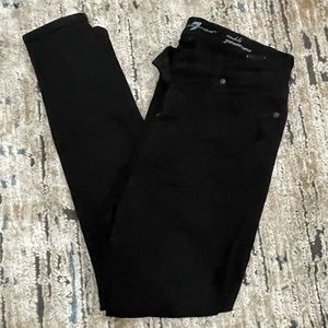 7 for all mankind black skinny jeans